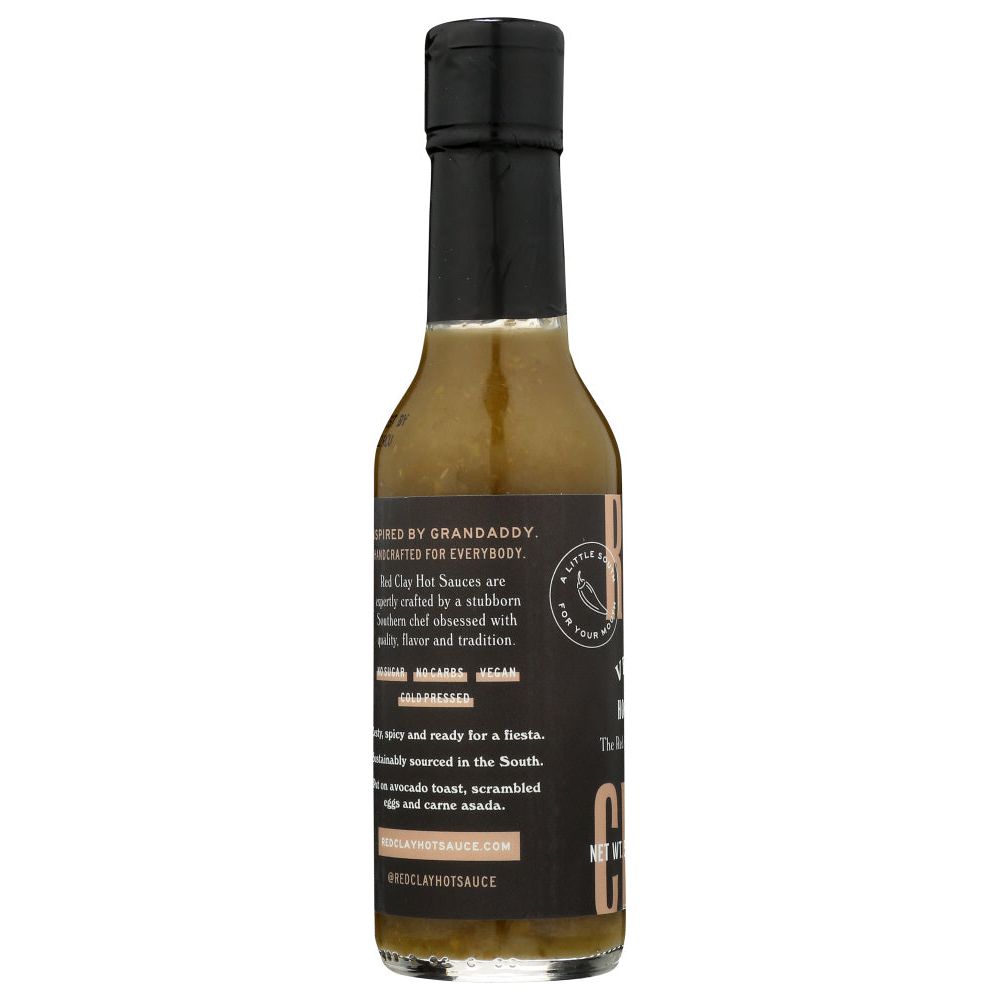RED CLAY: Verde Hot Sauce, 5 oz