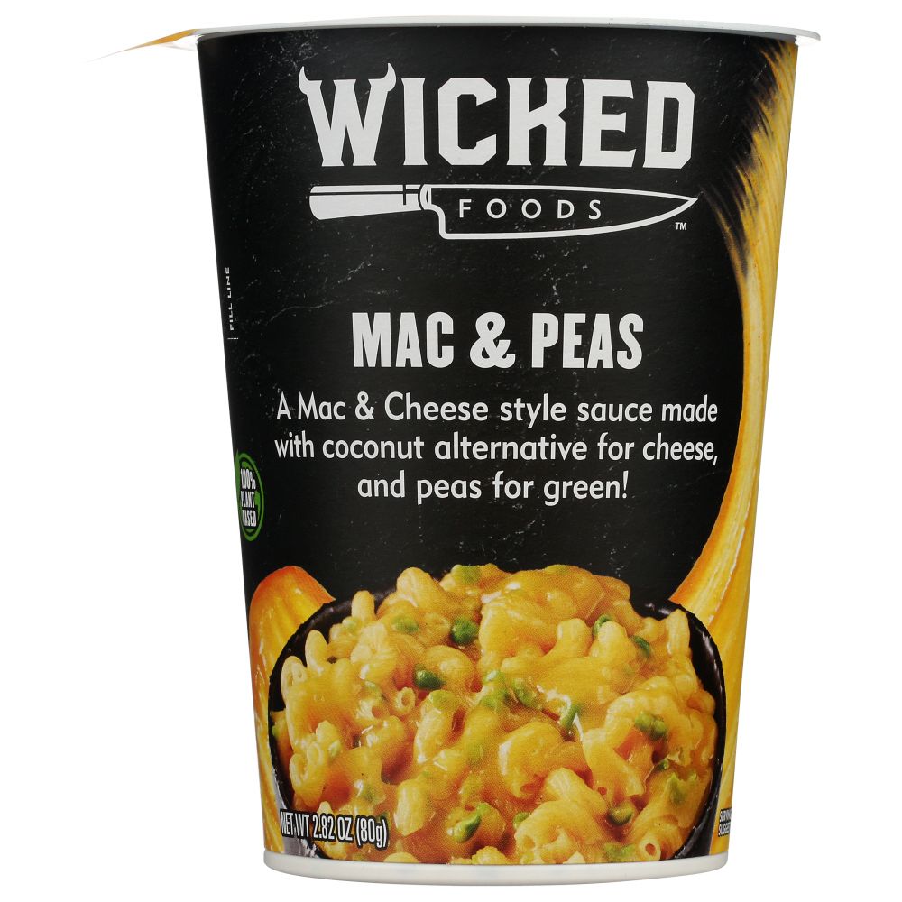 WICKED KITCHEN: Mac And Peas Entree, 2.82 oz