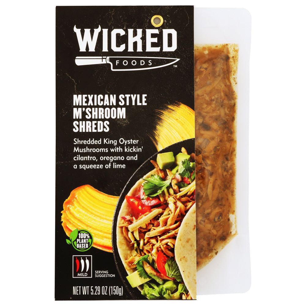 WICKED: Entree Mexican Mushroom, 5.29 oz