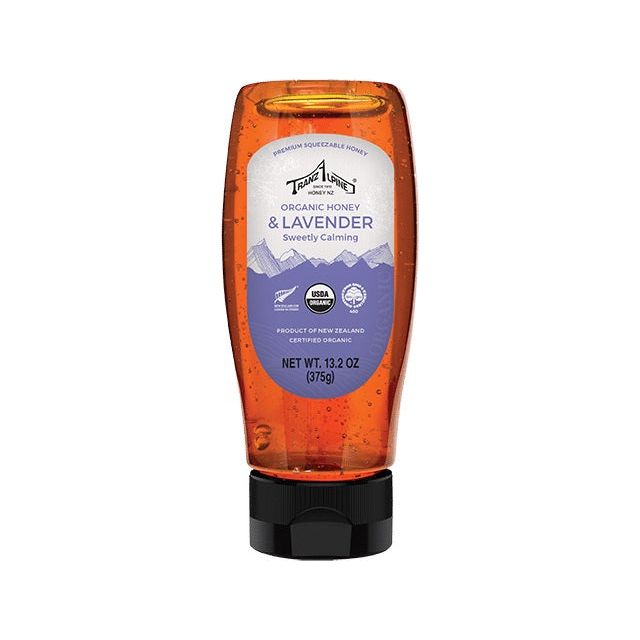 TRANZALPINE: Premium Squeezable Honey with Lavender, 13.2 oz
