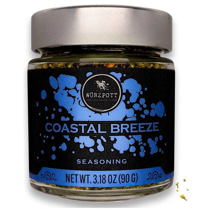 WURZPOTT: Coastal Breeze Seasonings, 3.18 oz