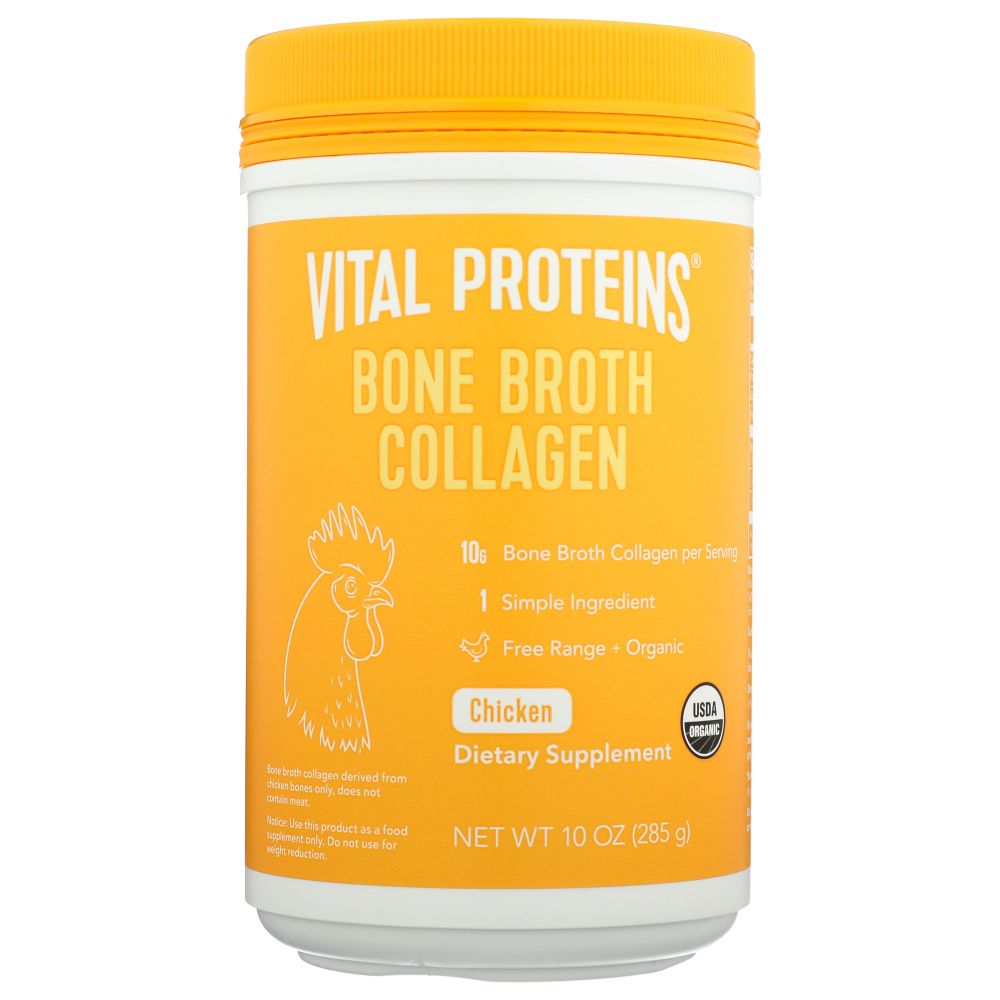 VITAL PROTEINS: Chicken Bone Broth Collagen, 10 oz