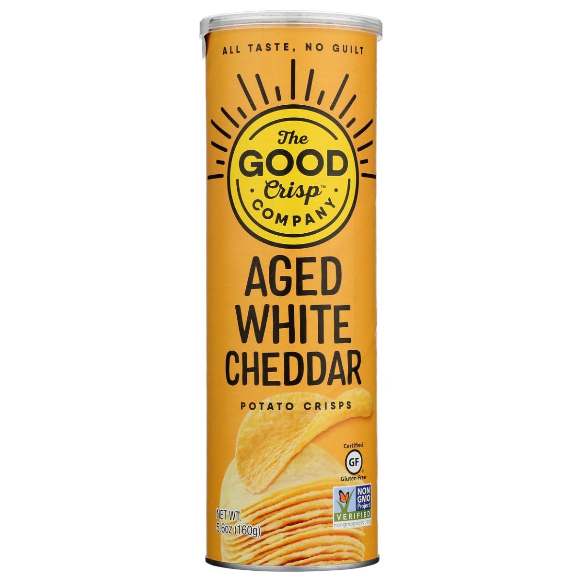 THE GOOD CRISP COMPANY: Crisps Aged White Cheddar, 5.6 oz