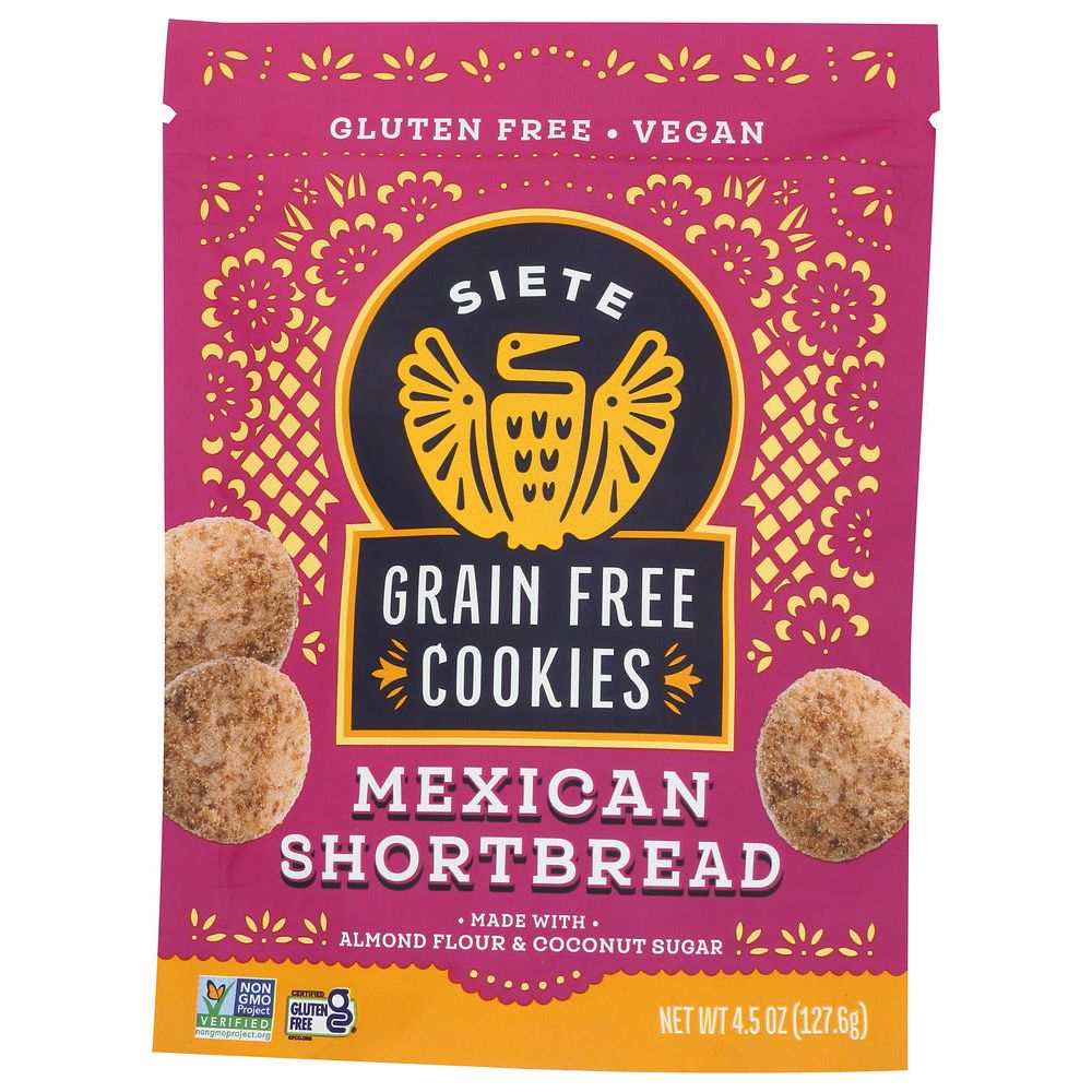 SIETE: Mexican Shortbread Cookies, 4.5 oz