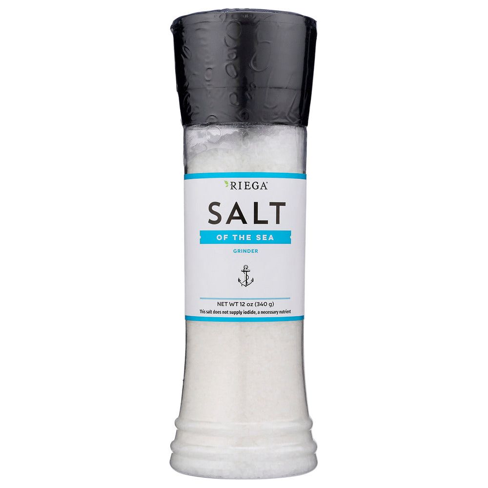 RIEGA: Sea Salt Grinder, 12 oz