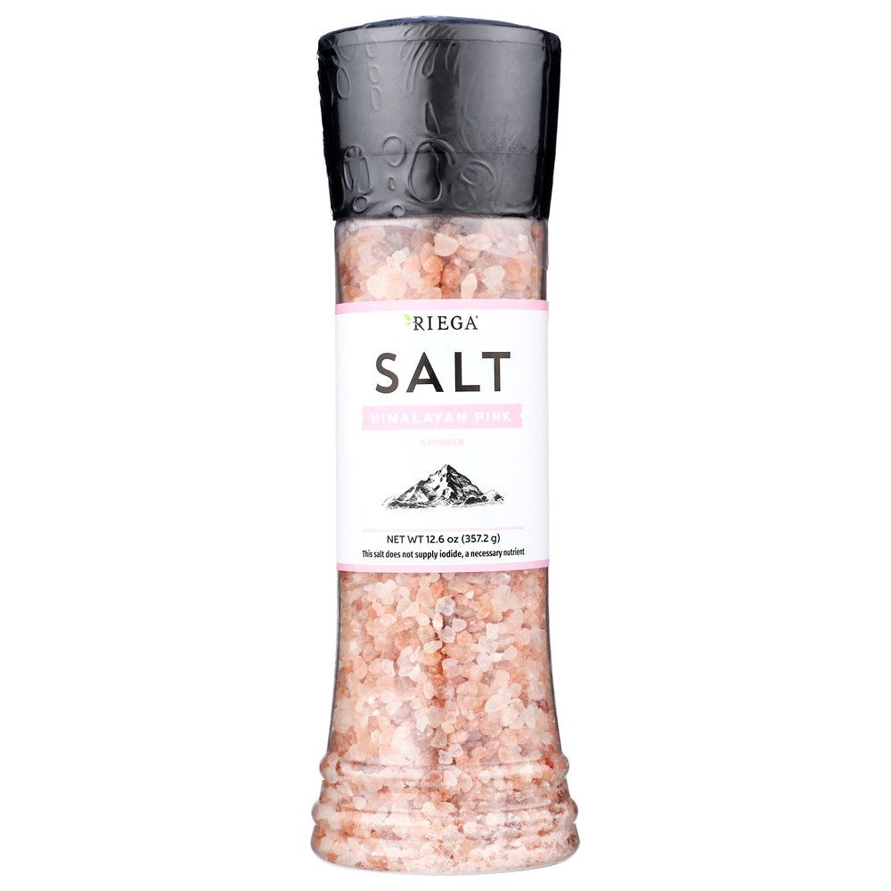 RIEGA: Himalayan Pink Salt Grinder, 12.6 oz