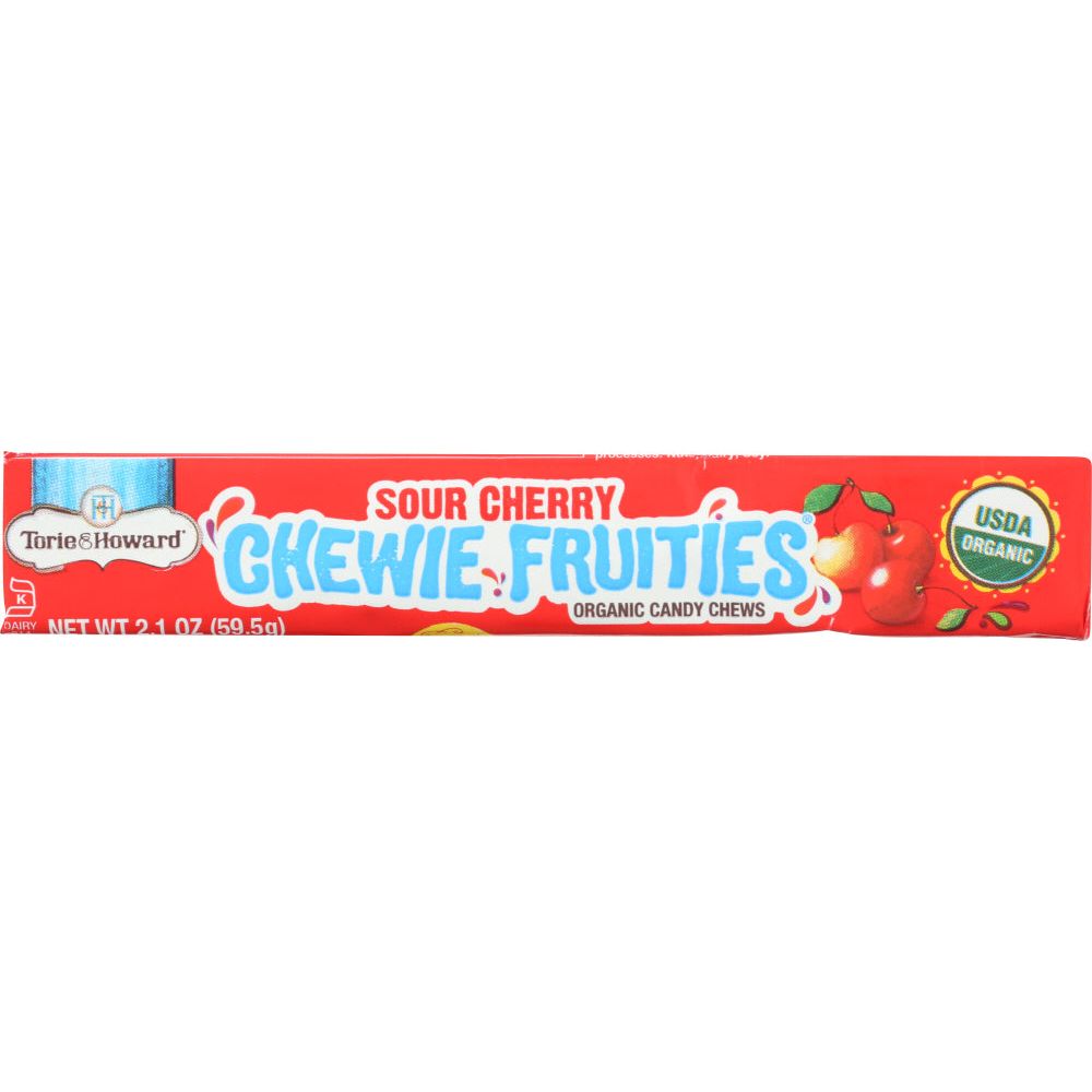 TORIE & HOWARD: Chewie Fruities Sour Cherry Flavor Stick Pack, 2.1 oz