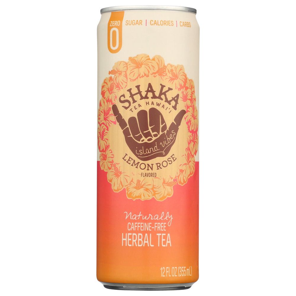 SHAKA TEA: Tea Herbal Lemn Rose Rtd, 12 fo