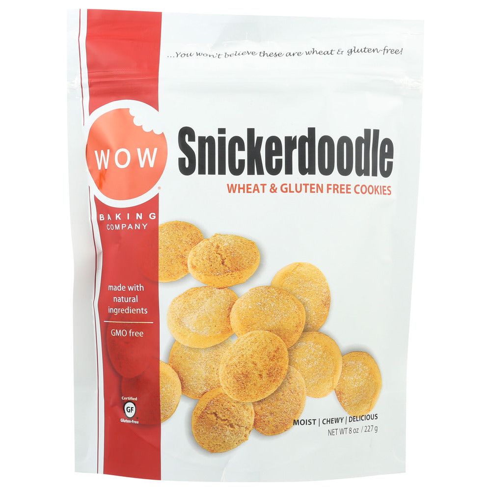WOW BAKING COMPANY: Cookies Snickerdoodle, 8 oz