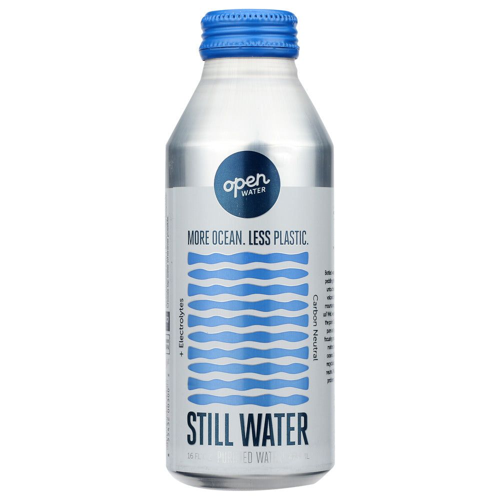 OPEN WATER: Still Water Aluminum Bottle, 16 oz