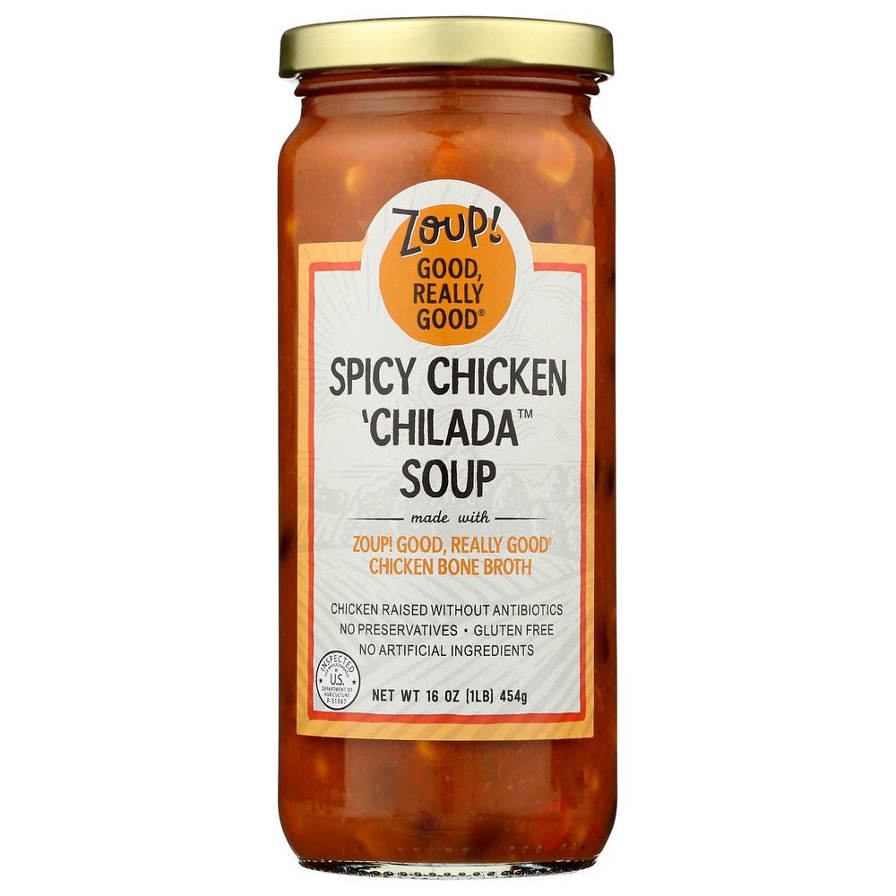 ZOUP GOOD REALLY: Soup Chicken Chilada Spic, 16 OZ