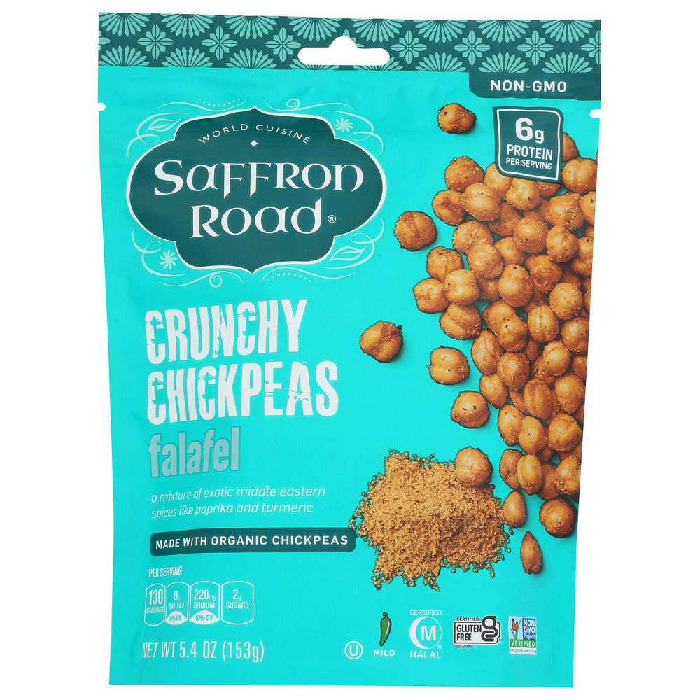 SAFFRON ROAD: Falafel Crunchy Chickpeas, 6 oz