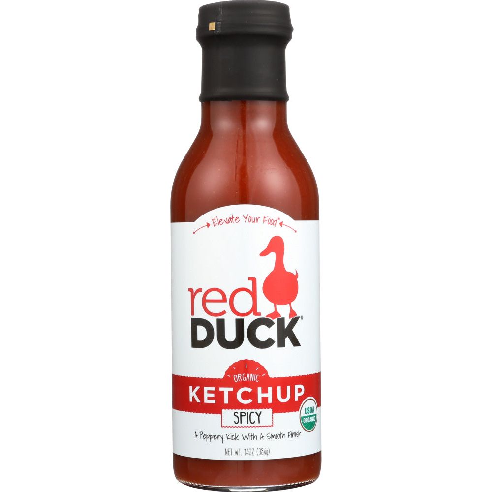 REDDUCK: Ketchup-Spicy Om 14 Oz, 14 oz