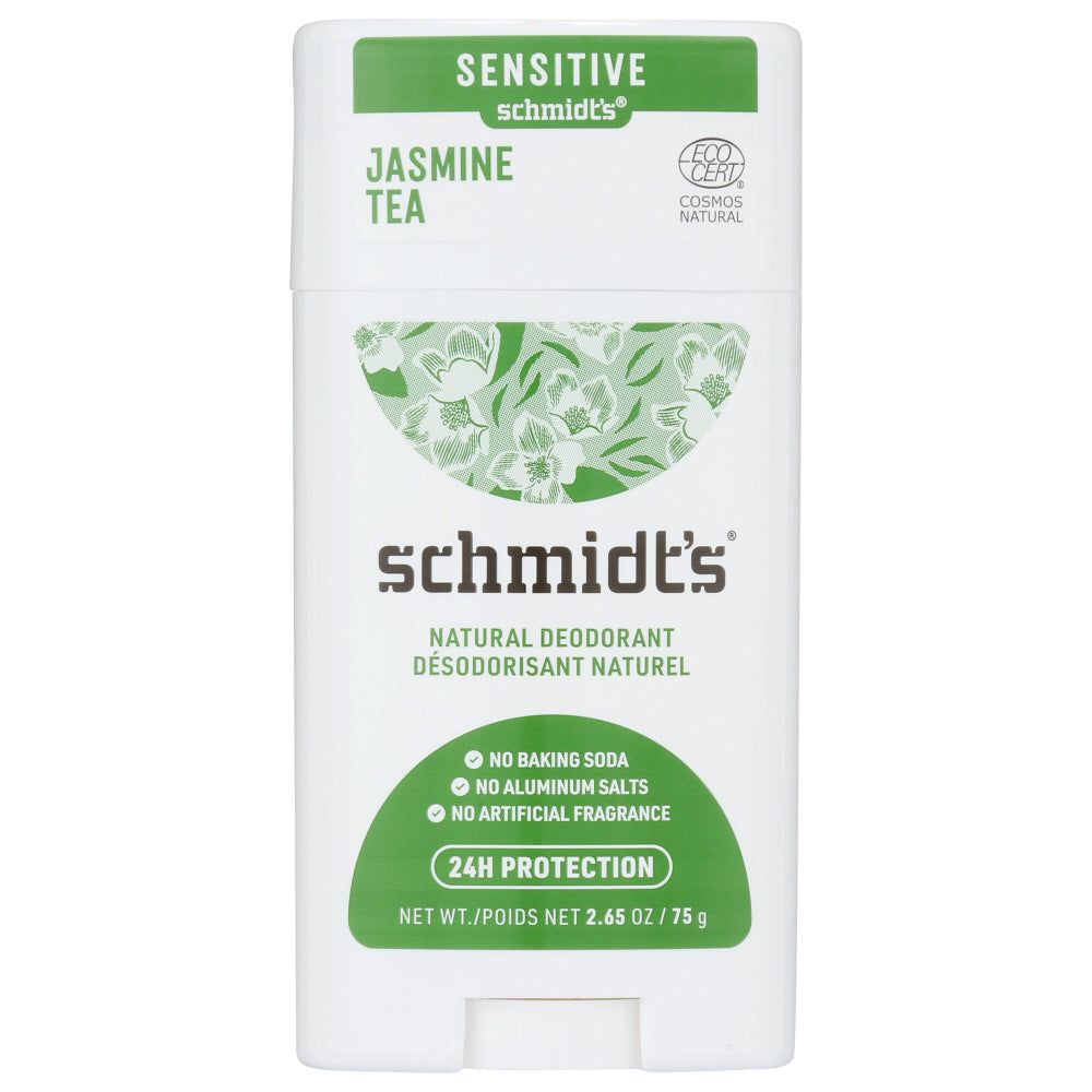 SCHMIDTS: Jasmine Tea Deodorant Stick, 2.65 oz