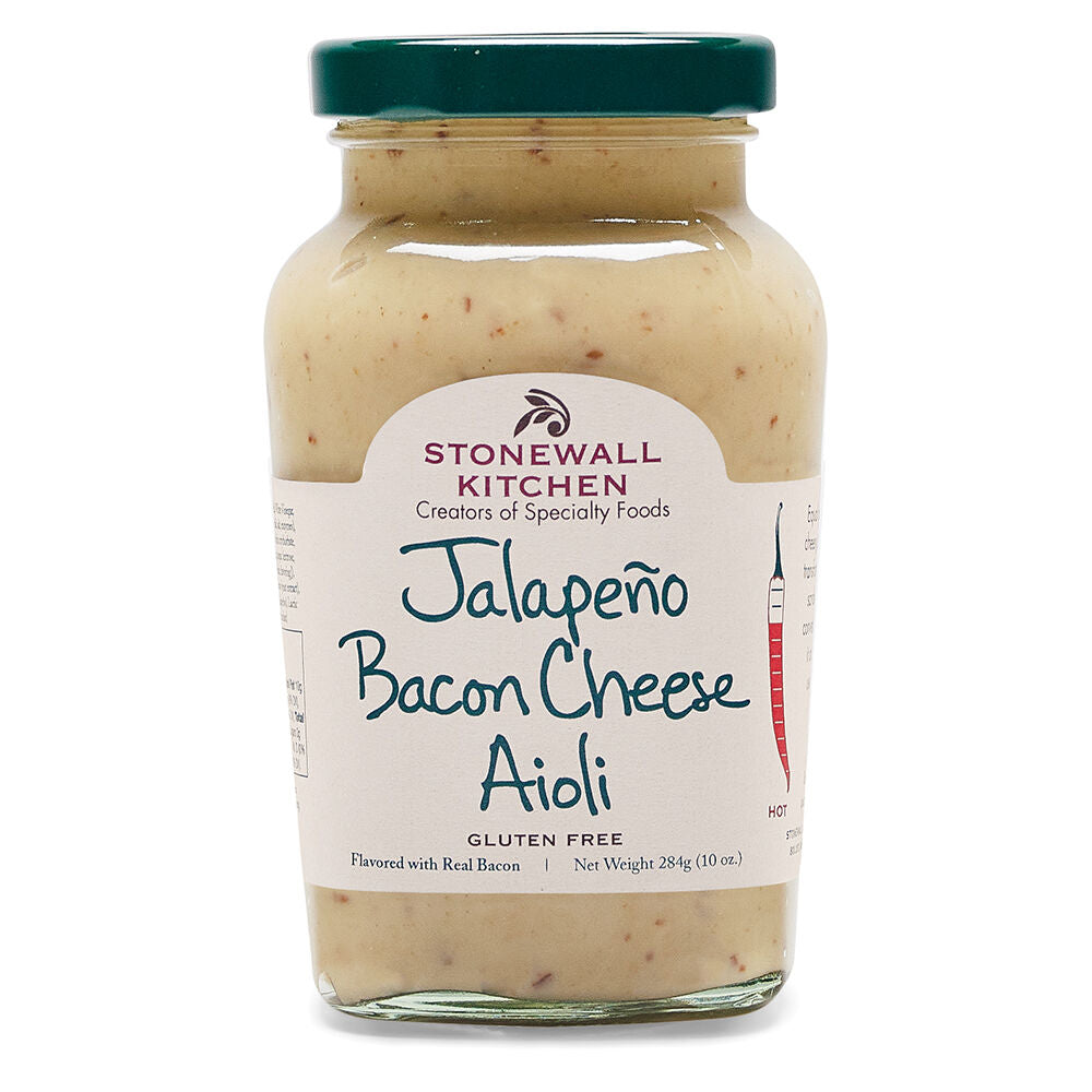STONEWALL KITCHEN: Aioli Jalapeno Bacon Chs, 10.25 OZ