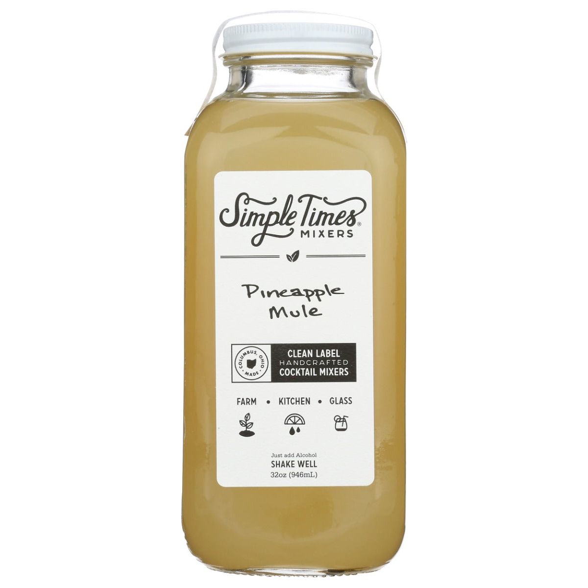 SIMPLE TIMES MIXERS: Pineapple Mule, 32 oz