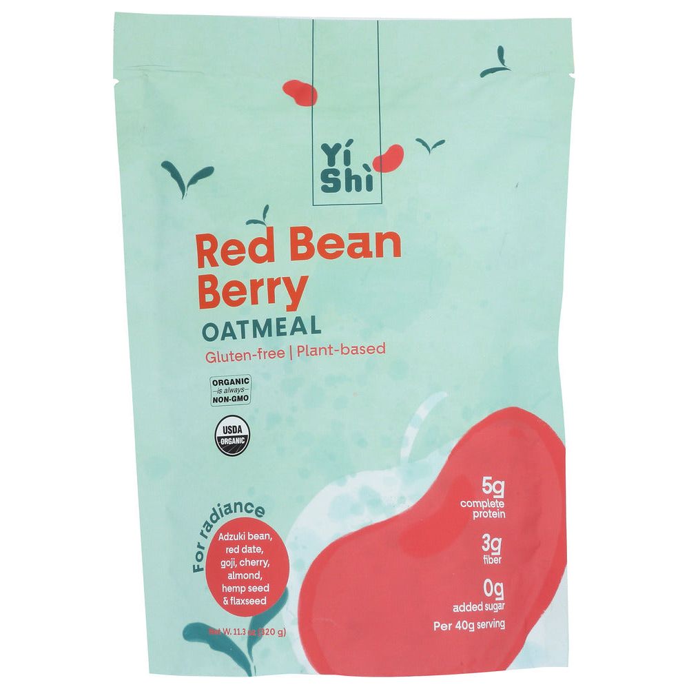 YISHI: Red Bean Berry Oatmeal, 11.3 oz