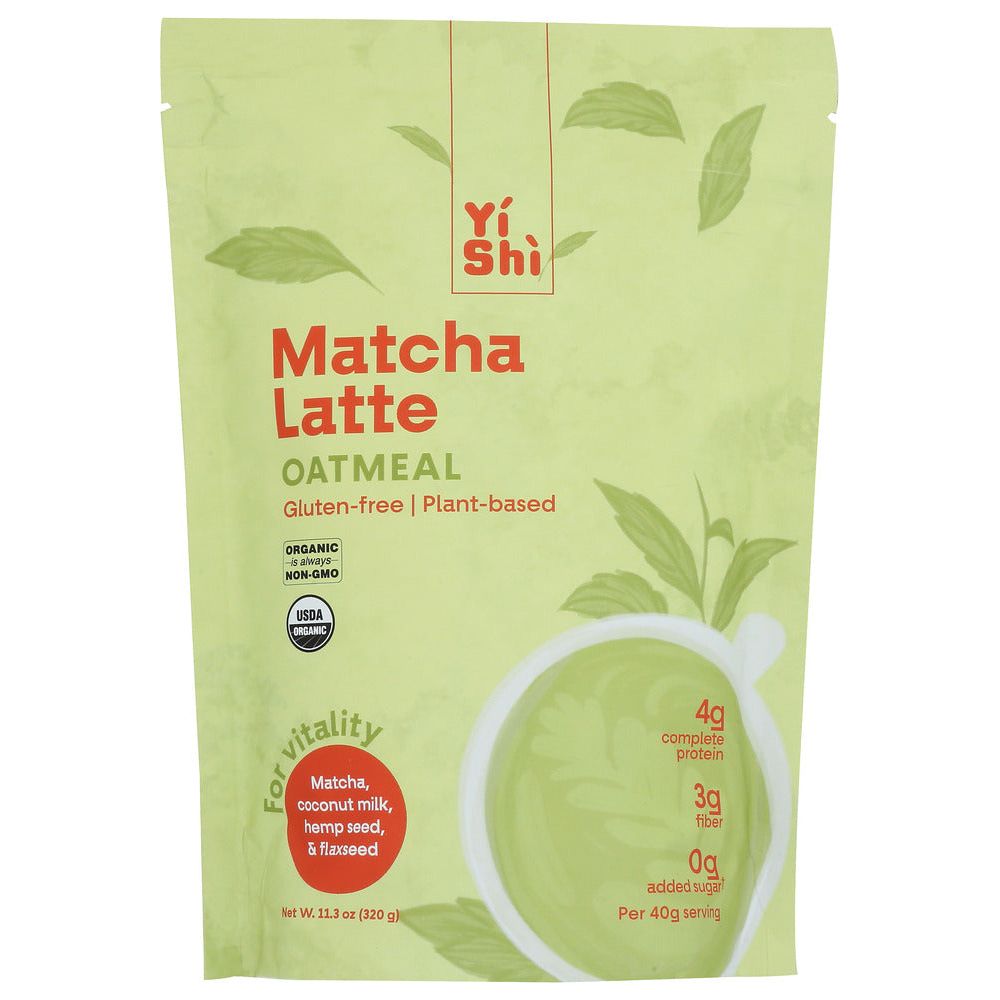 YISHI: Oatmeal Matcha Latte, 11.3 oz