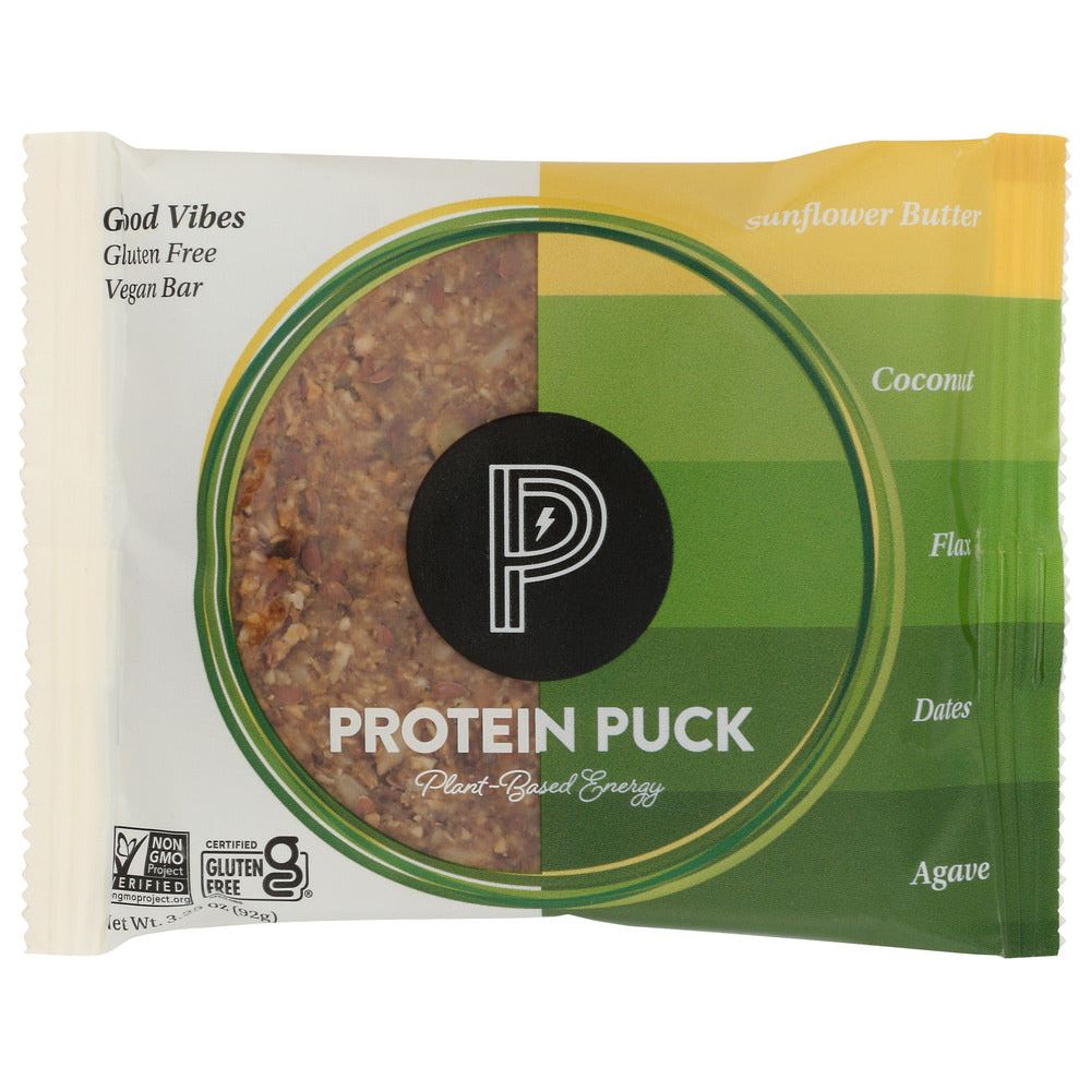 PROTEIN PUCK: Good Vibes Protein Bar, 3.25 oz