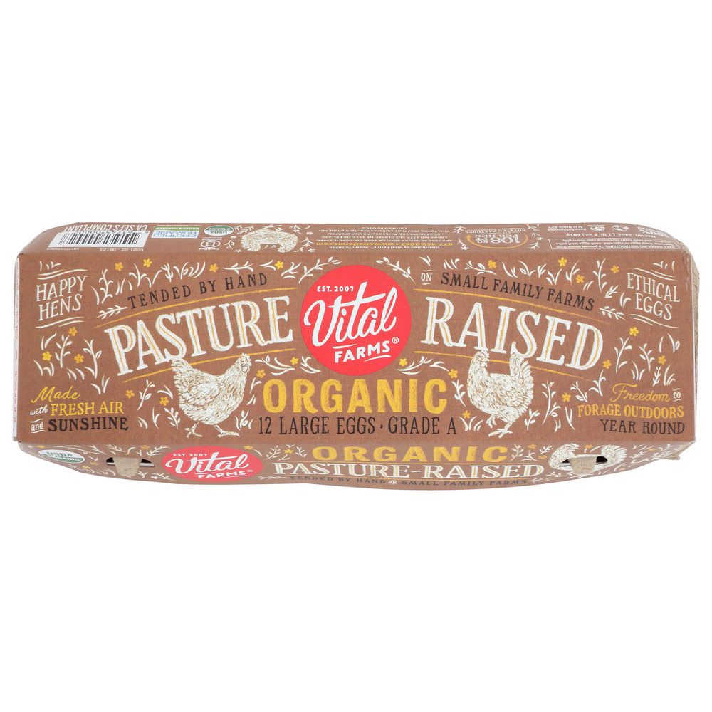 PASTURE VERDE: Pasture-Raised Organic Large Eggs, 1 dz