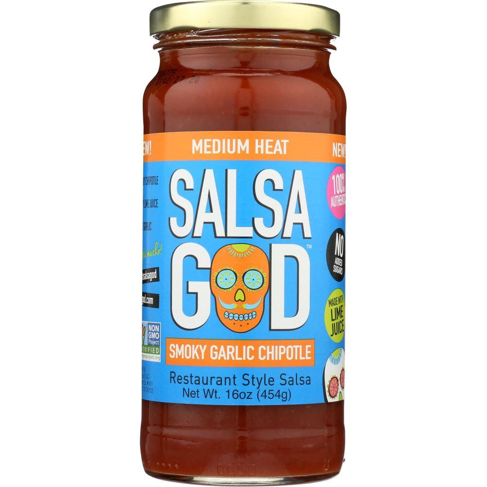 SALSA GOD: Smoky Garlic Chipotle, 16 oz