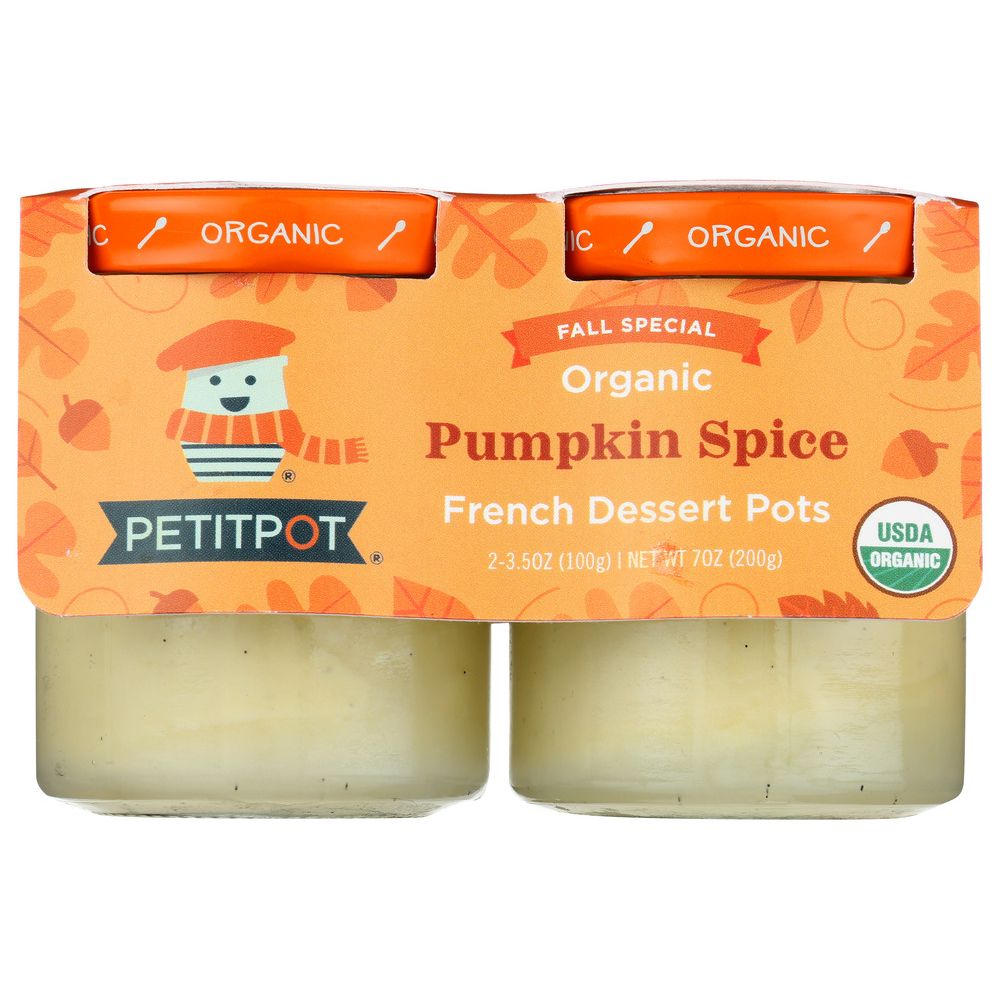 PETIT POT: Pumpkin Spice Dessert Pots, 7 oz