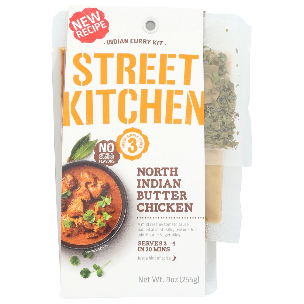 STREET KITCHEN: North Indian Butter Chicken Scratch Kit, 9 oz