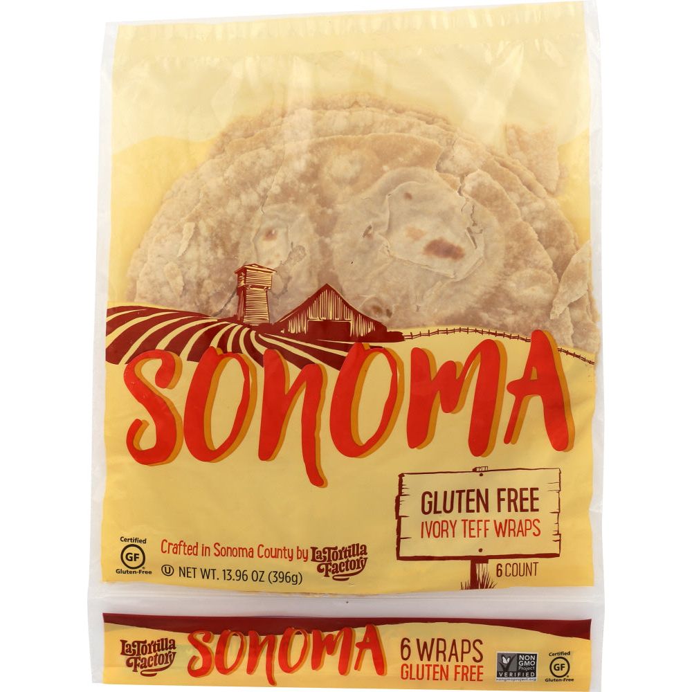 SONOMA: Ivory Teff Wraps, 13.96 oz