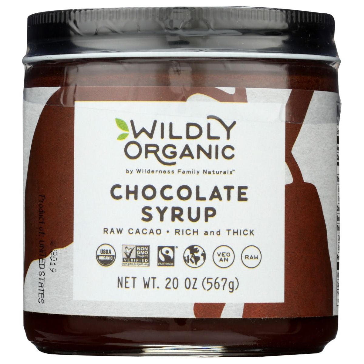 WILDLY ORGANIC: Syrup Chocolate, 20 OZ