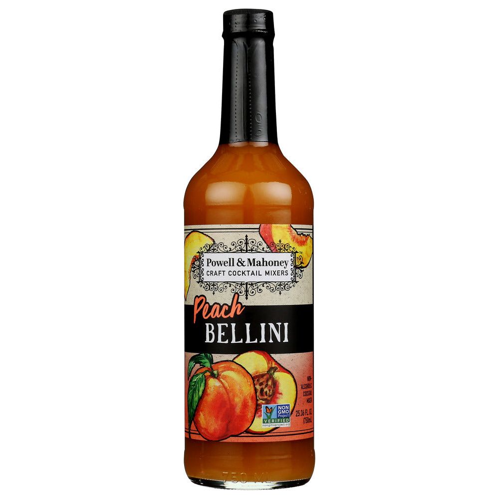 POWELL & MAHONEY: Cocktail Mixer Peach Bellini, 750 ml