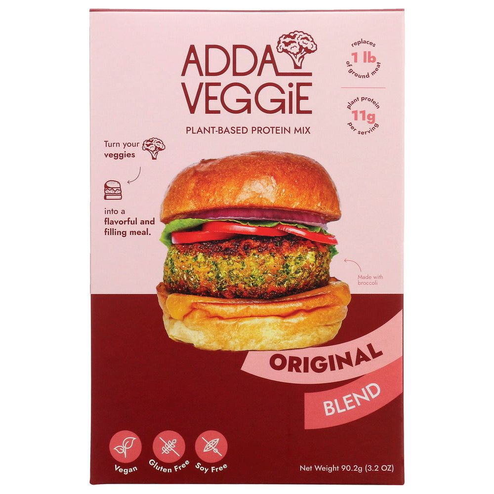 ADDA VEGGIE: Original Blend Plant Based Protein Mix, 3.2 oz - #tag1# - #tag2#