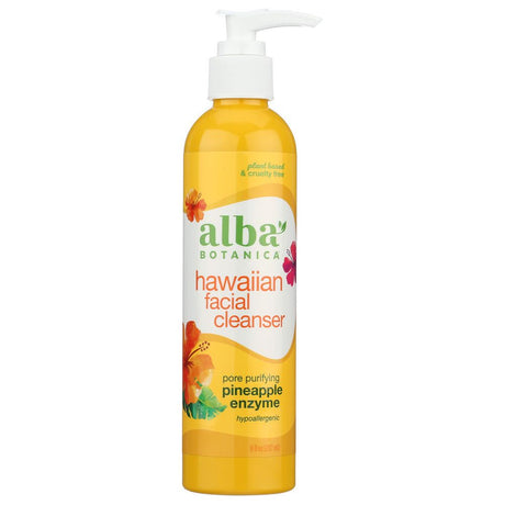ALBA BOTANICA: Hawaiian Facial Cleanser Pineapple Enzyme, 8 oz - #tag1# - #tag2#