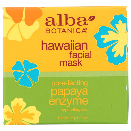 ALBA BOTANICA: Hawaiian Facial Mask Papaya Enzyme, 3 oz - #tag1# - #tag2#