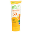 ALBA BOTANICA: Hawaiian Natural Sunblock Green Tea 50 SPF, 4 Oz - #tag1# - #tag2#