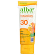 ALBA BOTANICA: Hawaiian Sunscreen Aloe Vera Sunscreen Lotion SPF 30, 3 oz - #tag1# - #tag2#