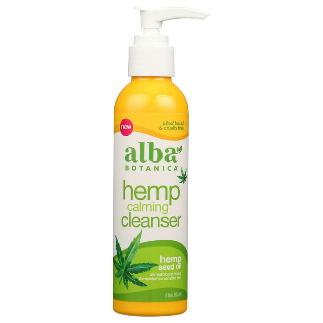 ALBA BOTANICA: Hemp Calming Cleanser, 6 oz - #tag1# - #tag2#