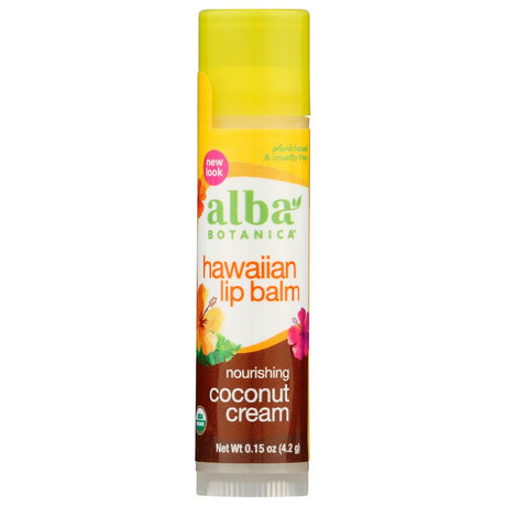 ALBA BOTANICA: Lip Balm Coconut Cream, 0.15 oz - #tag1# - #tag2#