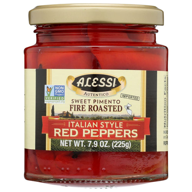 ALESSI: Fire Roasted Italian Style Peppers, 7 oz - #tag1# - #tag2#