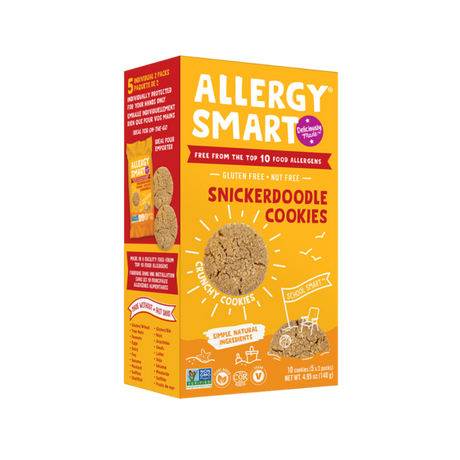 ALLERGY SMART: Snickerdoodle Cookies, 4.95 oz - #tag1# - #tag2#