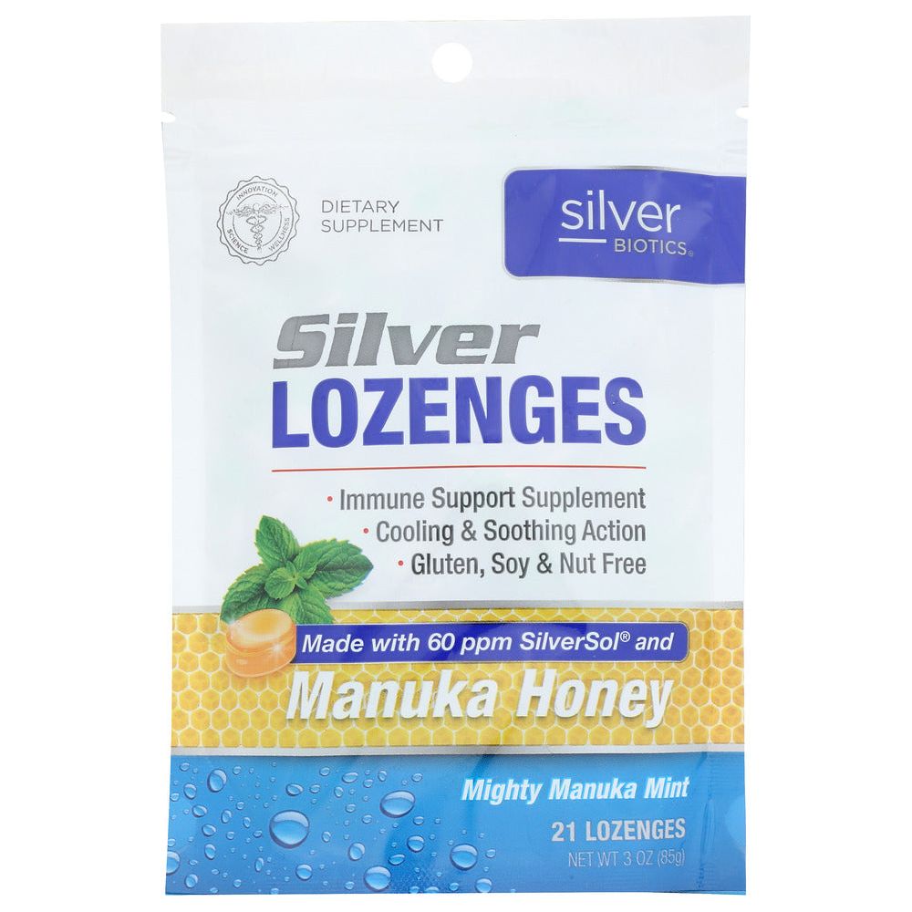 AMERICAN BIOTECH LABS: Silver Biotic Lzenge Manu, 21 pc - #tag1# - #tag2#