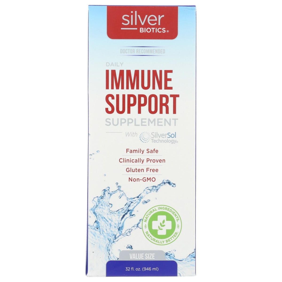 AMERICAN BIOTECH LABS: Silver Biotics Immune Support, 32 oz - #tag1# - #tag2#
