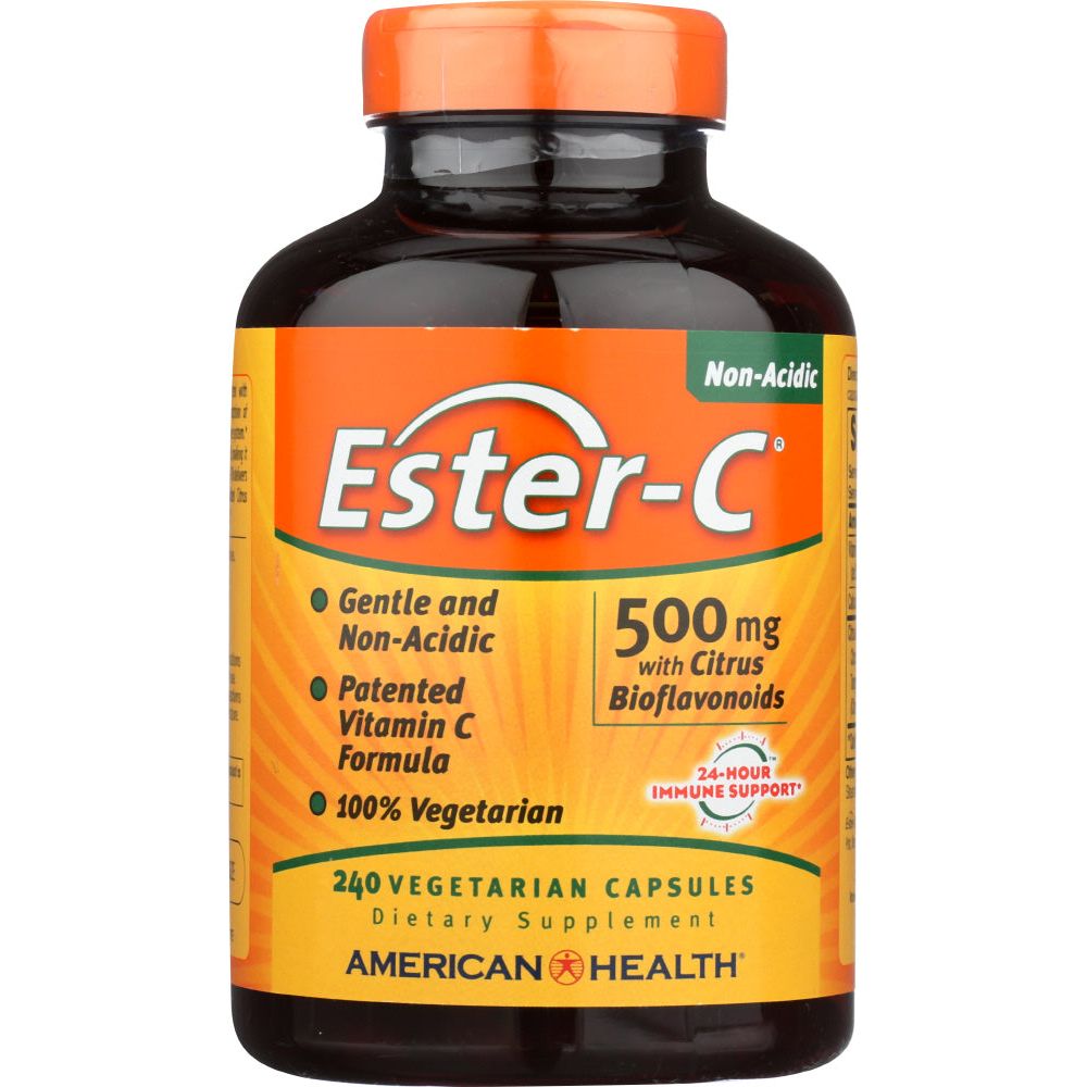 AMERICAN HEALTH: Ester-C 500mg with Citrus Bioflavonoids, 240 vc - #tag1# - #tag2#