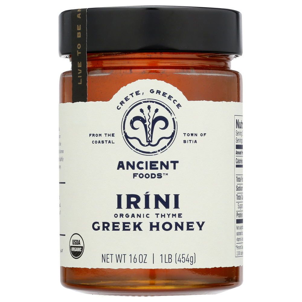 ANCIENT FOODS: Honey Greek Irini Thyme, 16 oz - #tag1# - #tag2#