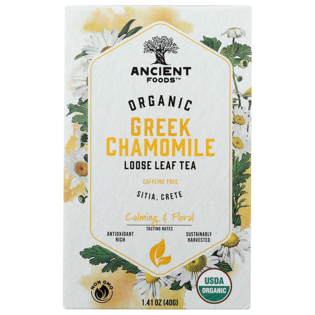 ANCIENT FOODS: Organic Greek Chamomile Tea, 40 gm - #tag1# - #tag2#