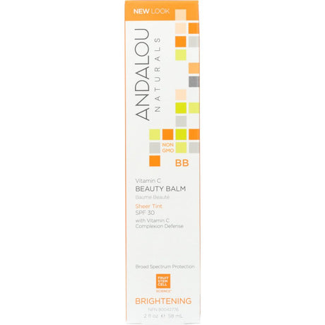 ANDALOU NATURALS: Beauty Balm Sheer Tint with SPF 30 Brightening, 2 Oz - #tag1# - #tag2#