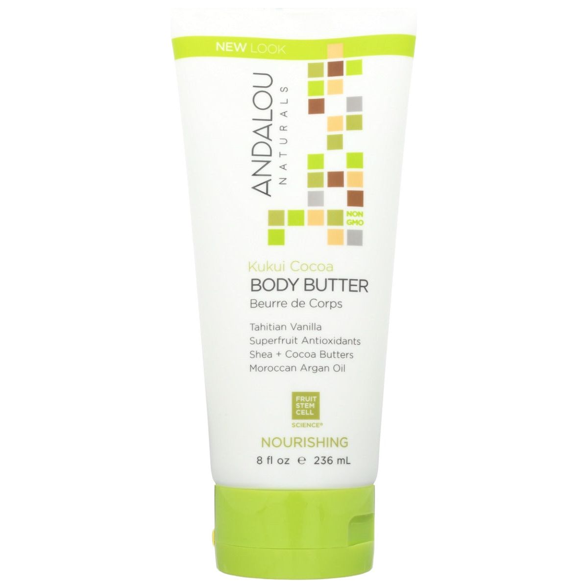 ANDALOU NATURALS: Kukui Cocoa Nourishing Body Butter, 8 oz - #tag1# - #tag2#