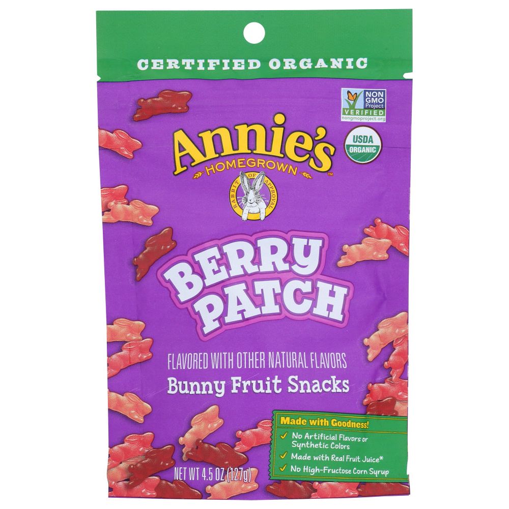 ANNIES HOMEGROWN: Fruit Snack Bunny Berry, 4.5 oz - #tag1# - #tag2#