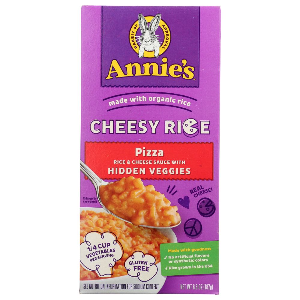 ANNIES HOMEGROWN: Rice Cheesy Pizza, 6.6 oz - #tag1# - #tag2#