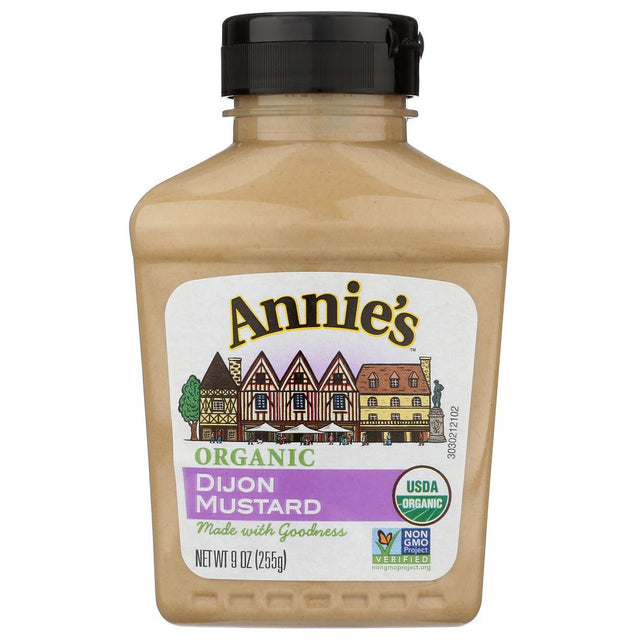 ANNIES NATURALS: Organic Dijon Mustard, 9 oz - #tag1# - #tag2#