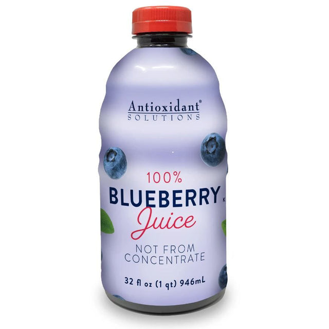 ANTIOXIDANT SOLUTIONS: Blueberry Juice, 32 fo - #tag1# - #tag2#